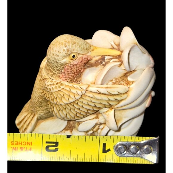 Harmony Kingdom SWEET SERENADE UK Made Hummingbird Trinket Box Hidden Treasure - Picture 9 of 9